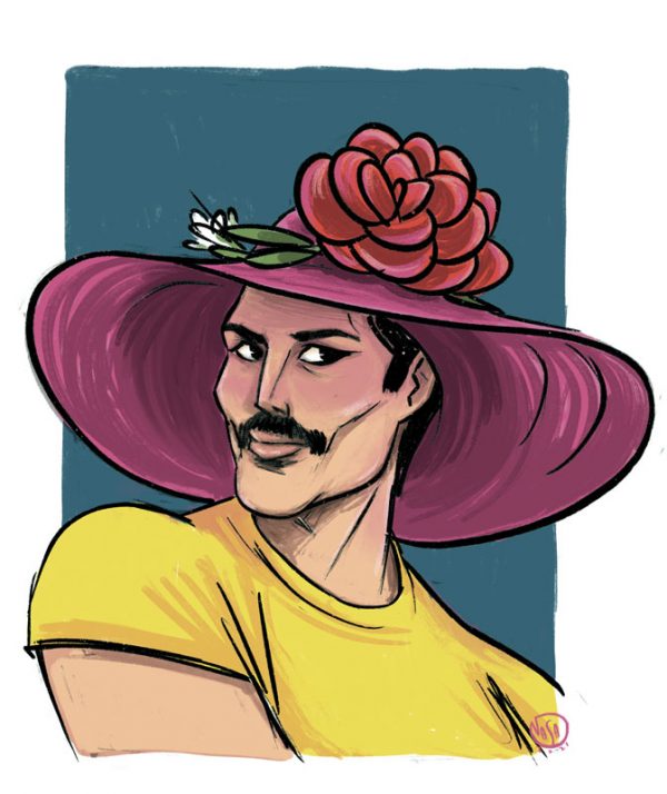 FREDDIE WITH HAT