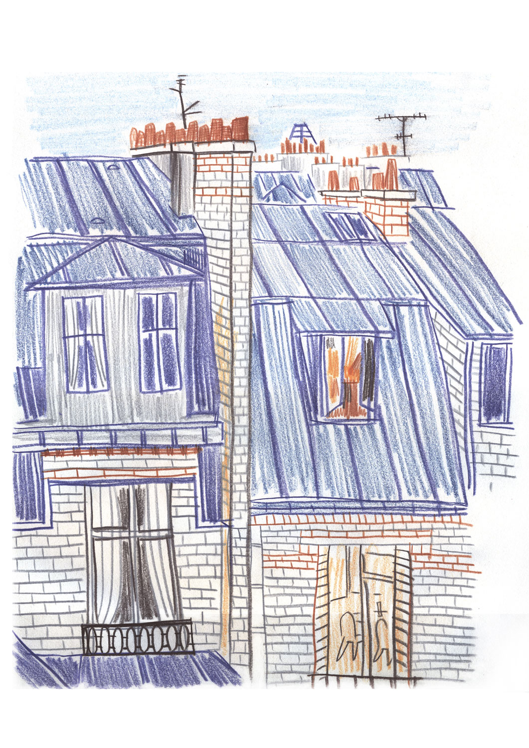 Les toits de Paris